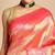 Pink ethnic woven design zari art silk kanjeevaram saree