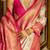 Cream floral zari kanjeevaram saree