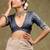 Mustard mustard & grey ethnic woven design zari patola saree