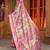 Pink floral zari designer kanjeevaram saree