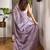 Lavender lavender embellished tissue  sarees