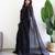 Black tasseled border  cotton saree