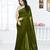 Green  cotton saree with blouse piece