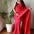 Pink women  cotton khadi saree