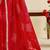 Red bandhani print sequinned  georgette bandhani saree