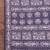 Violet women floral zari silk blend sungudi saree