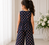 Blue cotton screen printed co-ord set for girl