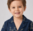 Black cotton screen printed co-ord set for boy