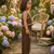 Brown cotton plain co-ord set for girl
