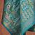 Pink pink & blue ethnic motifs woven design zari banarasi saree