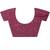 Burgundy embellished sequinned saree