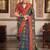 Navy blue ethnic motifs zari navy blue silk blend patola saree