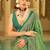 Green woven design zari kanjeevaram saree