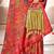 Green woven design zari  banarasi saree