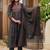 women ethnic motifs printed panelled  cotton kurta with trousers & with dupatta
