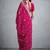 Pink embellished zari  georgette designer saree