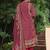 women ethnic motifs printed regular mirror work  cotton kurta with trousers & with dupatta
