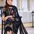 women floral printed regular thread work kurta with trousers & with dupatta