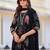 women floral printed regular thread work kurta with trousers & with dupatta