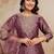 women embroidered regular kurta with palazzos & with dupatta