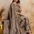 women embroidered regular kurta with palazzos & with dupatta