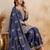 women embroidered regular kurta with palazzos & with dupatta