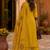 women ethnic motifs embroidered regular thread work  cotton kurta with palazzos & with