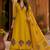women ethnic motifs embroidered regular thread work  cotton kurta with palazzos & with