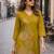 women embroidered regular thread work  cotton kurta with palazzos