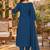women floral embroidered regular thread work  cotton kurta with trousers & with dupatta