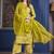 women floral printed kurta with palazzos & dupatta