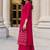 women ethnic motifs printed regular  cotton kurta with palazzos