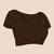 Brown embellished zari  cotton khadi saree