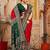 Red ethnic motifs printed zari patola saree