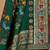 Red ethnic motifs printed zari patola saree