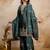 women embroidered regular kurta with palazzos & with dupatta