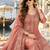 women ethnic motifs embroidered kurta with palazzos & with dupatta