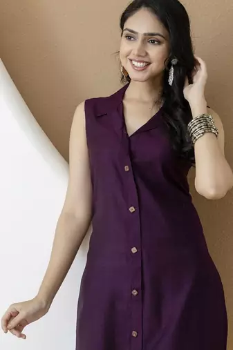 women regular kurta with palazzos