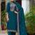 women ethnic motifs embroidered regular thread work kurta with patiala & with dupatta