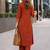 women floral embroidered regular thread work  cotton kurta with palazzos