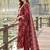 women ethnic motifs printed regular mirror work  cotton kurta with trousers & with dupatta