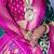 Teal ethnic motifs silk blend pochampally saree