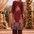 women floral printed regular kurta with trousers & with dupatta
