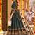 women ethnic motifs printed empire  cotton kurta with trousers & with dupatta