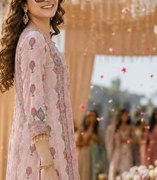 women ethnic motifs printed regular kurta with trousers & with dupatta
