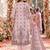 women ethnic motifs printed regular kurta with trousers & with dupatta