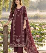 women ethnic motifs embroidered regular mirror work  cotton kurta with trousers & with