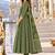 women ethnic motifs printed empire mirror work  cotton kurta with trousers & with dupatta