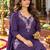 women ethnic motifs embroidered regular mirror work  cotton kurta with trousers & with