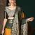 Yellow yellow ethnic motifs woven design zari  georgette kanjeevaram saree